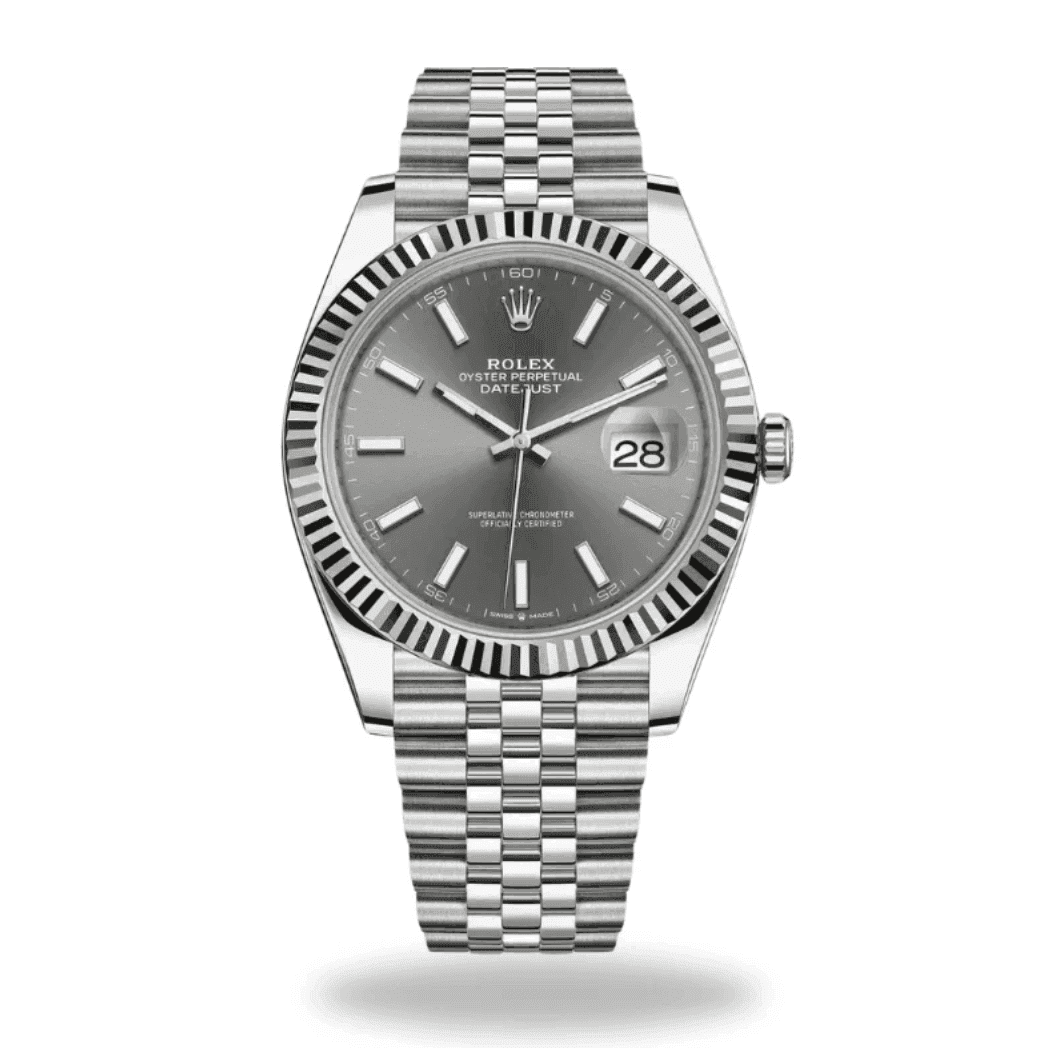 Montre Homme - Datejust 41 Gris - VELVERA