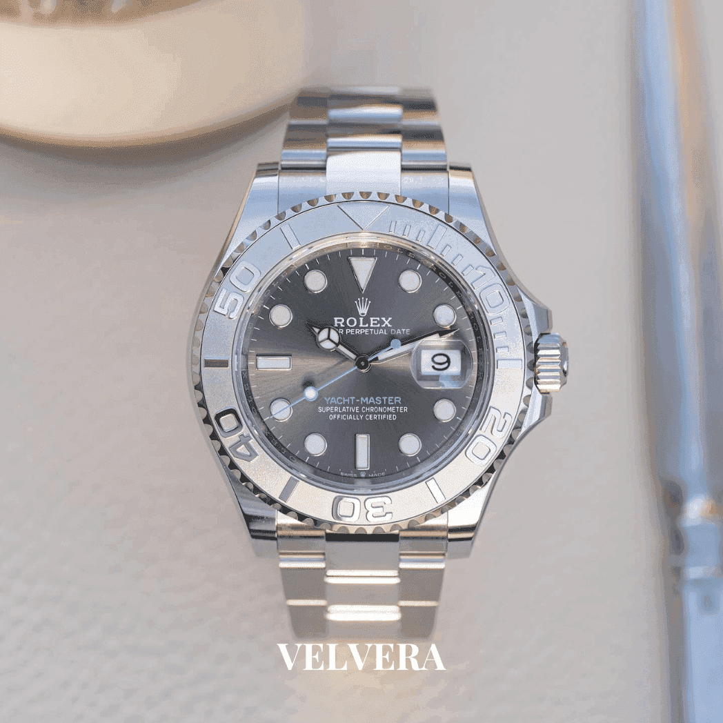 Montre Homme - Yacht-Master Gris - VELVERA
