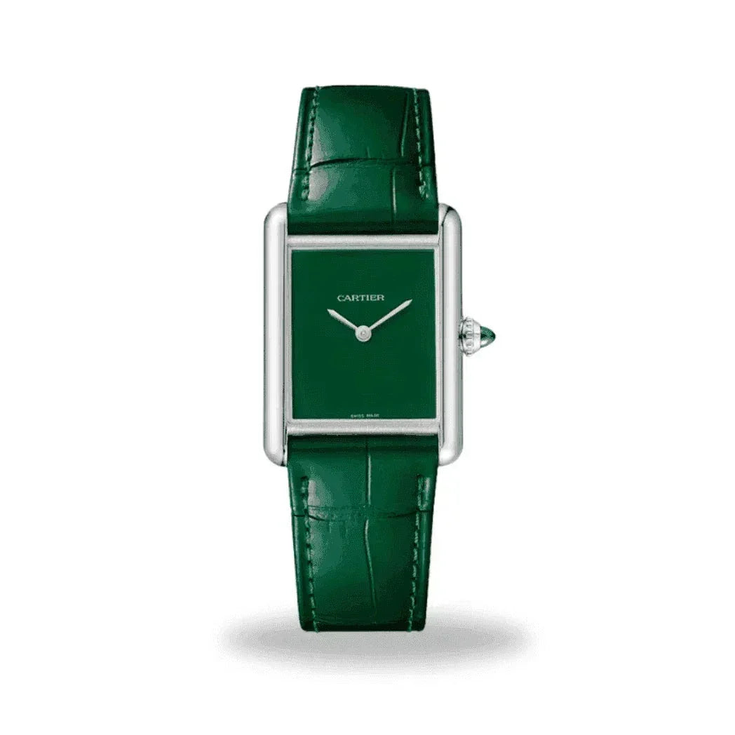 Montre Femme - Tank Louis Vert - Ma boutique