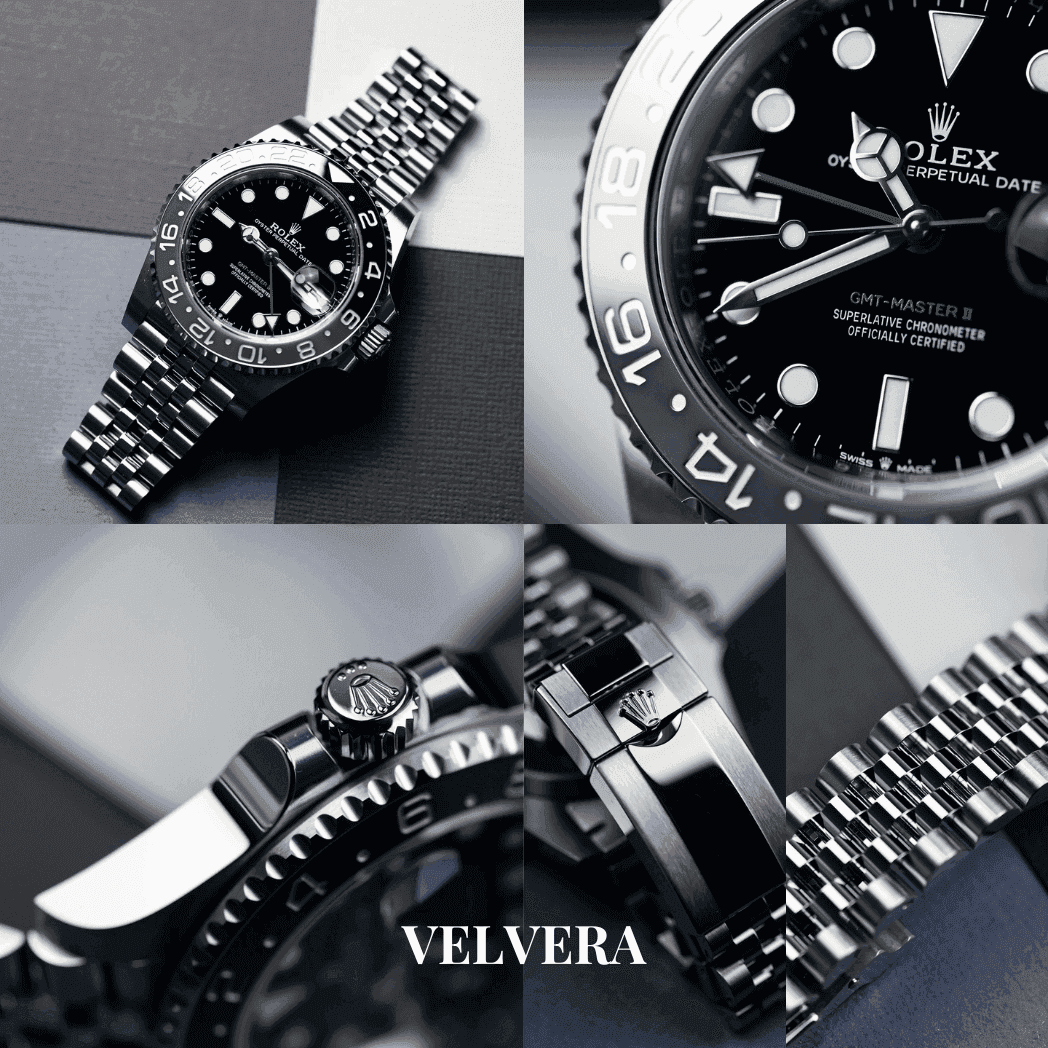 Montre Homme - GMT MASTER "BRUCE WAYNE" - VELVERA