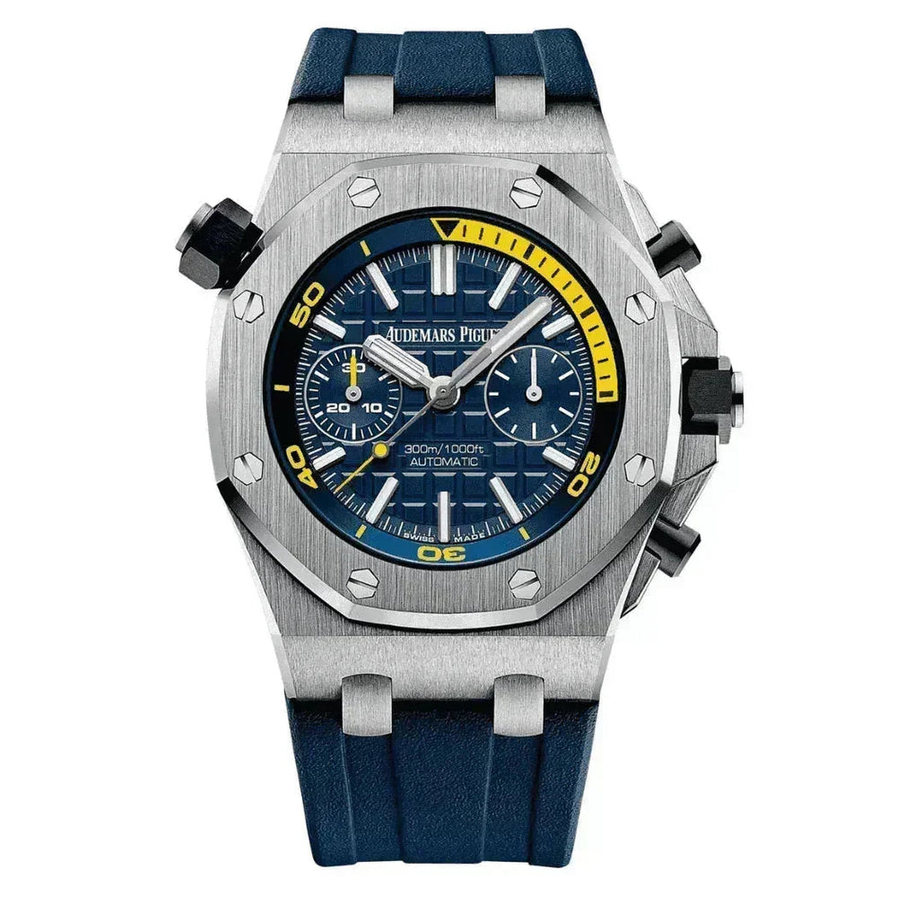 Audemars Piguet Royal Oak Offshore Diver Chronograph with blue dial and strap