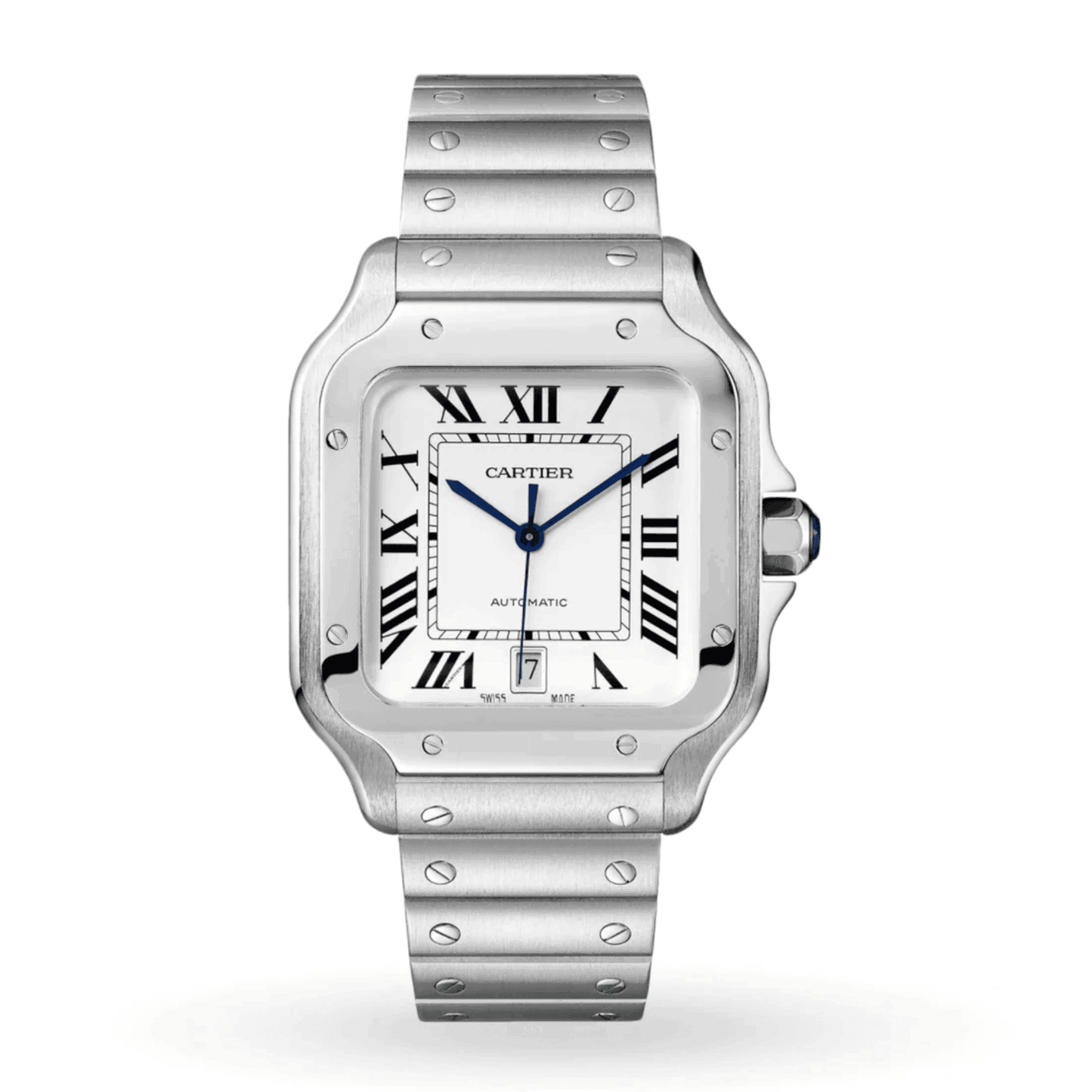 Montre Homme - Cart Santos Blanc - VELVERA