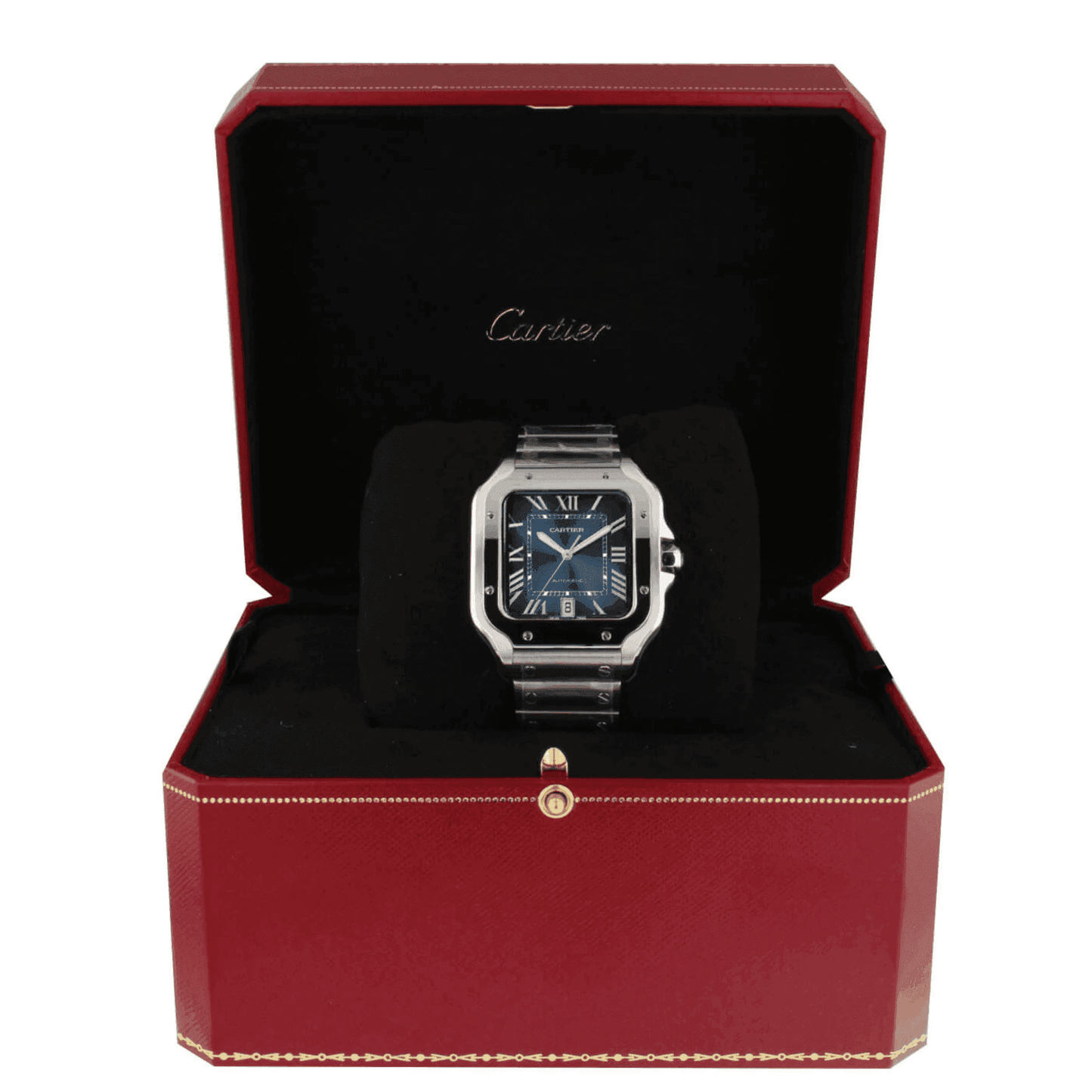 Montre Homme - Cart Santos Bleu - VELVERA