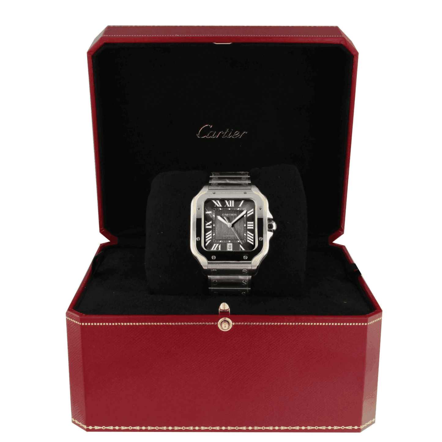 Montre Homme - Cart Santos Noir - VELVERA