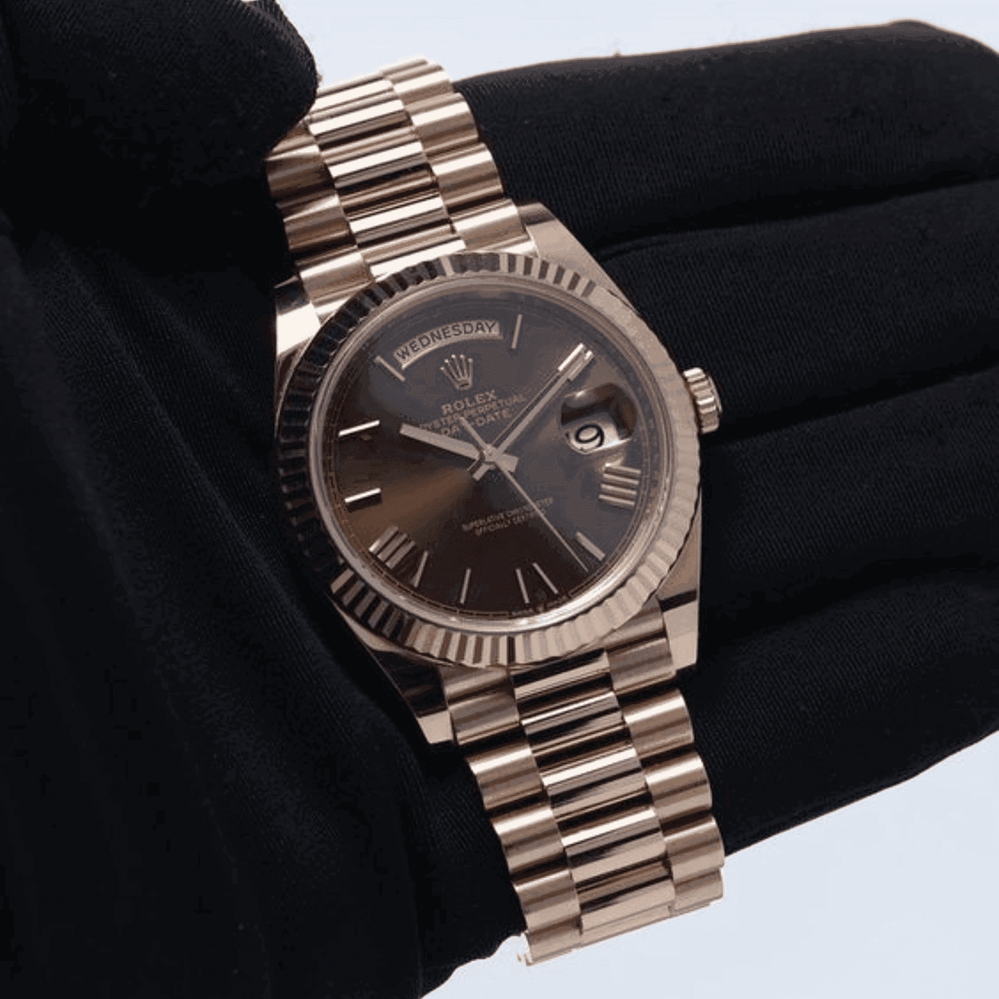 Montre Homme - Daydate Chocolate - VELVERA