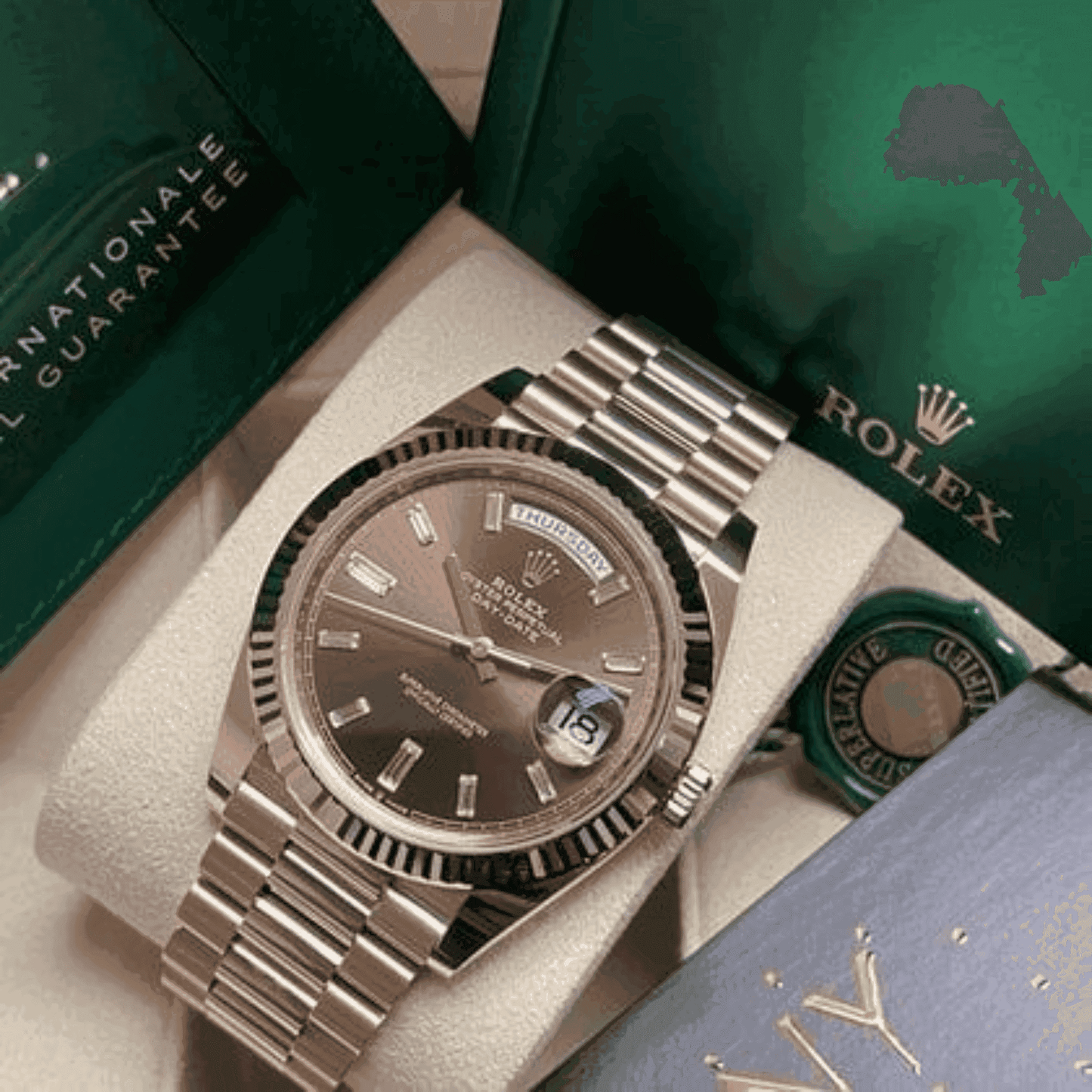 Montre Homme - Daydate Chocolate - VELVERA