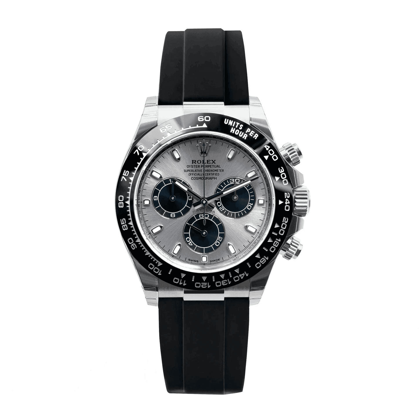 Montre Homme - Daytona Oysterflex Gris - VELVERA