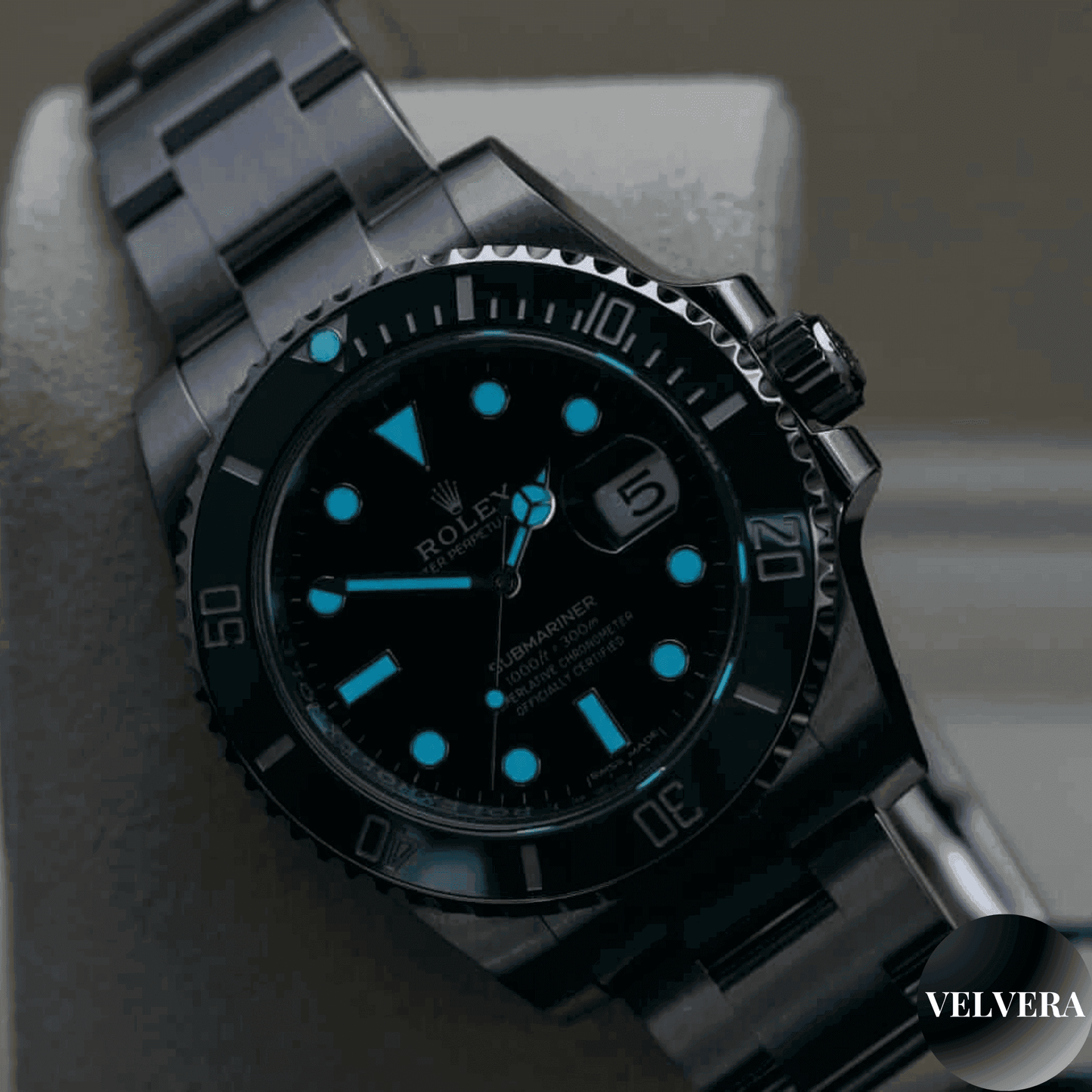 Montre Homme - Submariner Vert "Hulk" - VELVERA