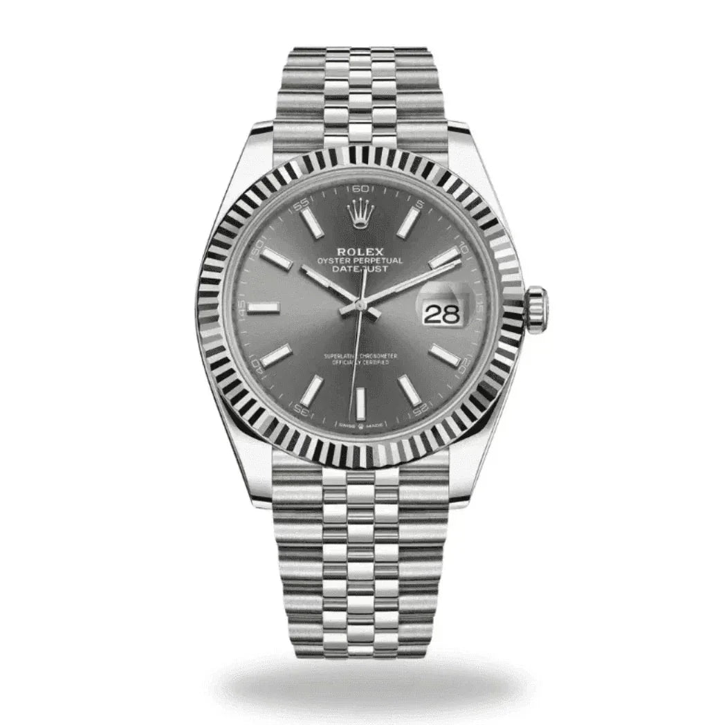Montre Homme - Datejust 41 Gris - VELVERA