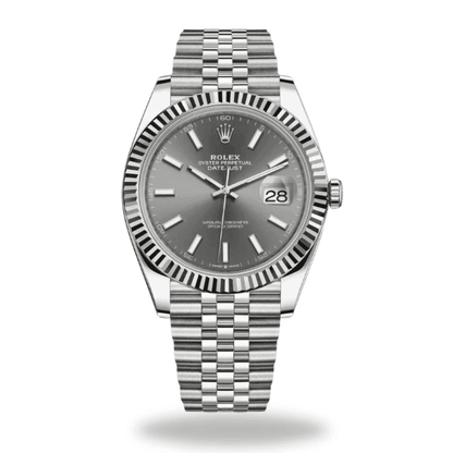 Montre Homme - Datejust 41 Gris - VELVERA