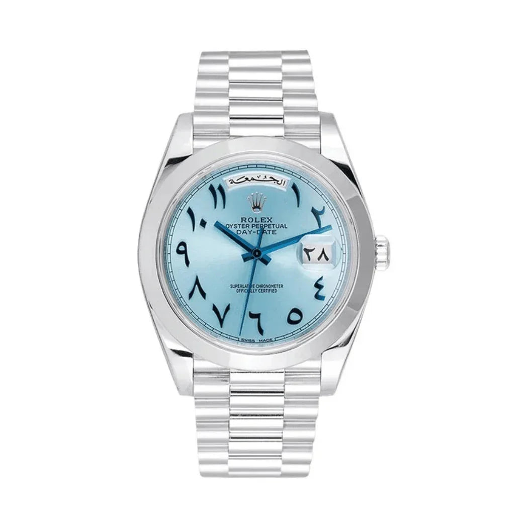 Montre Homme - Day-Date Arabic Blue Dial - Ma boutique