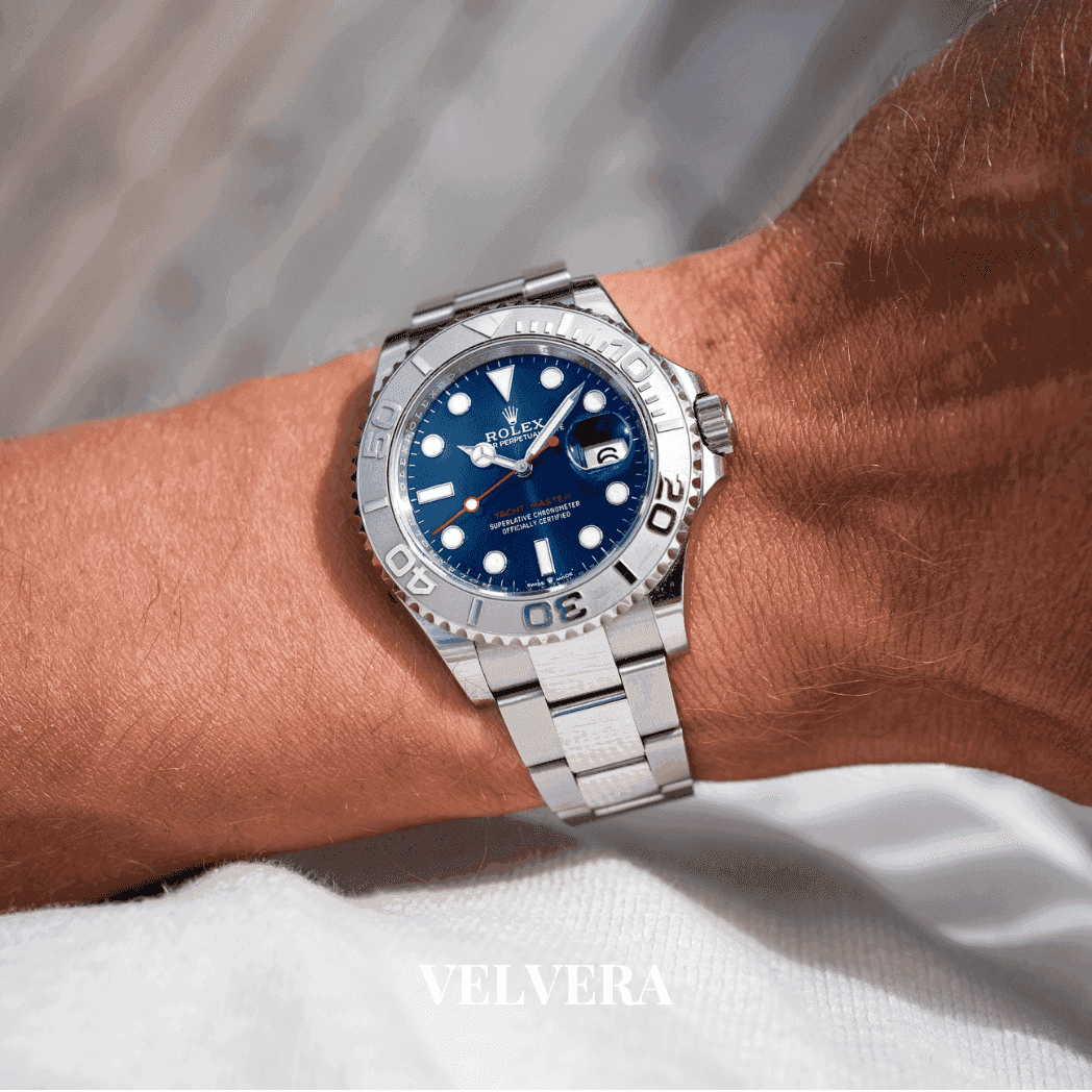 Montre Homme - Yacht-Master Bleu - VELVERA