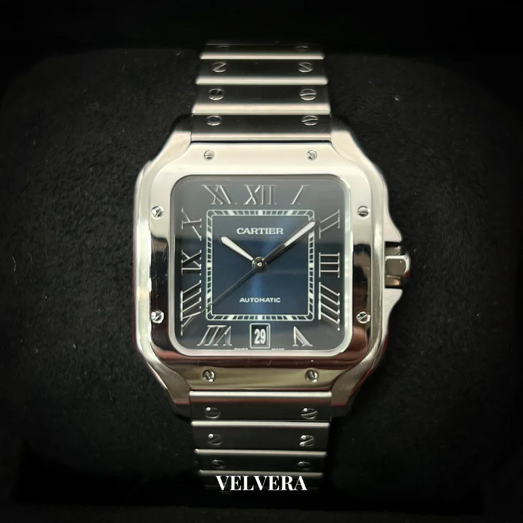 Montre Homme - Santos Blue Dial