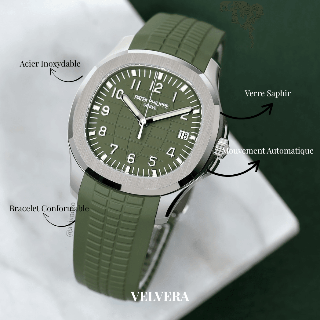 Montre Homme - Patek Aquanaut Vert