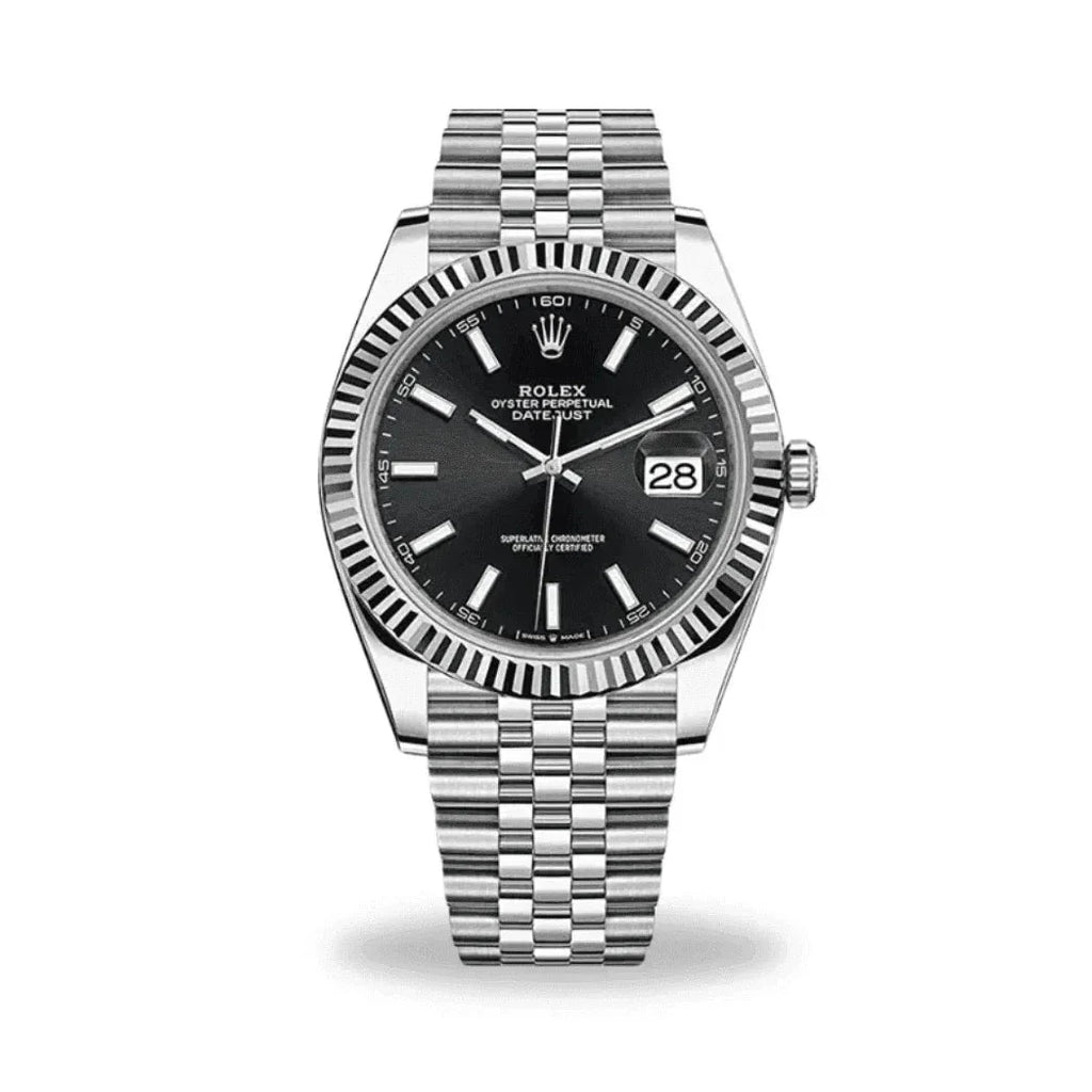 Montre Homme - Datejust 41 Noir - VELVERA