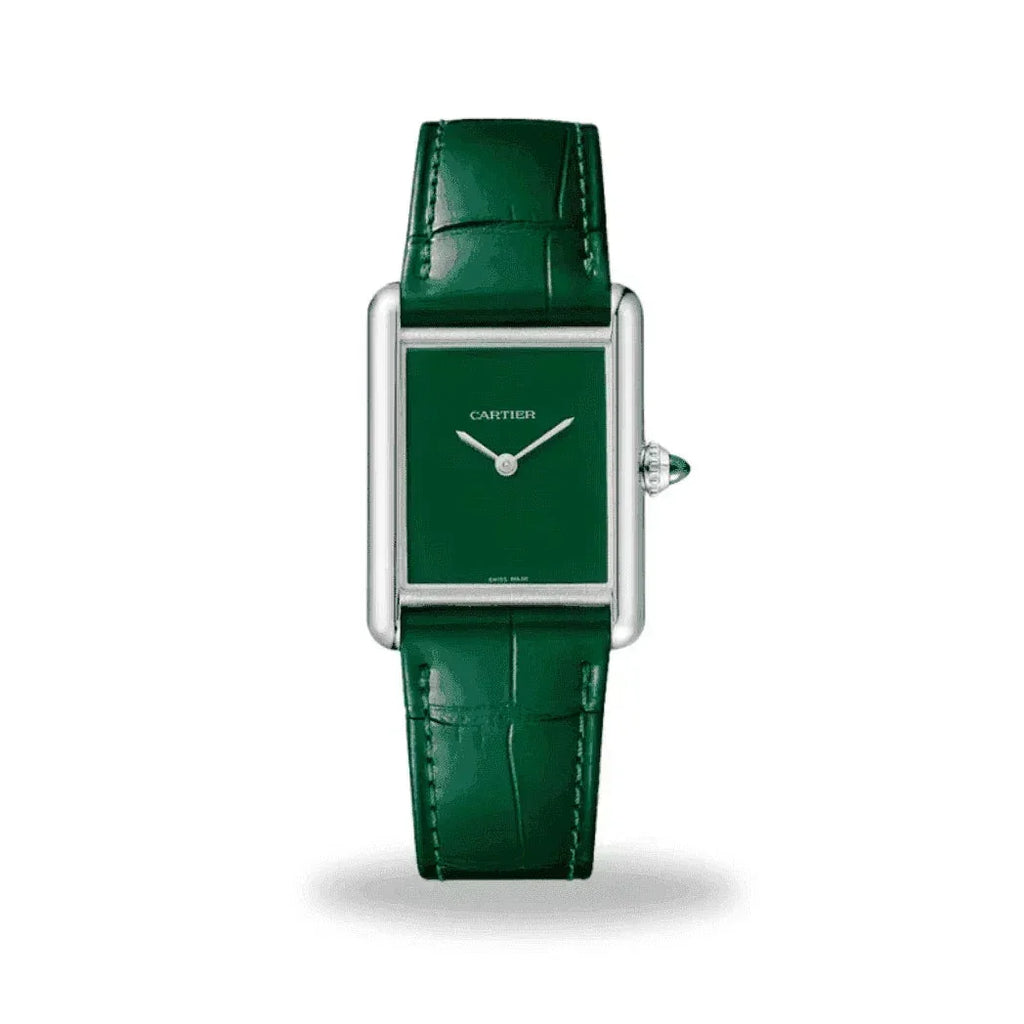 Montre Femme - Tank Louis Vert - Ma boutique