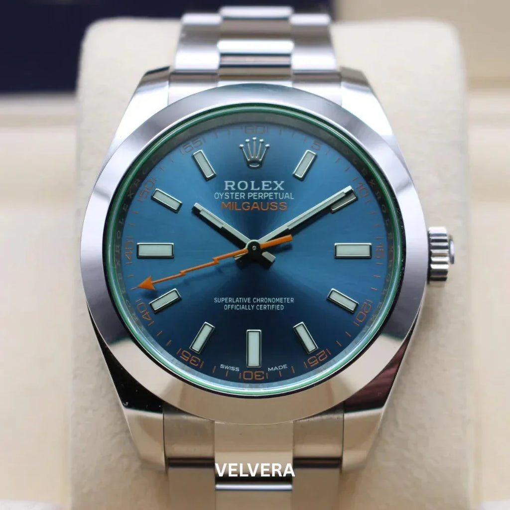 Montre Homme Milgauss - Fond Bleu - Ma boutique