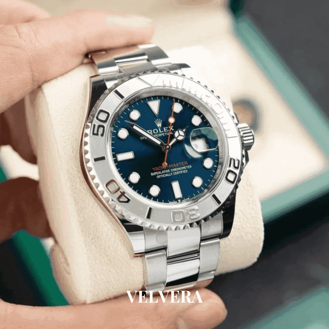 Montre Homme - Yacht-Master Bleu - VELVERA