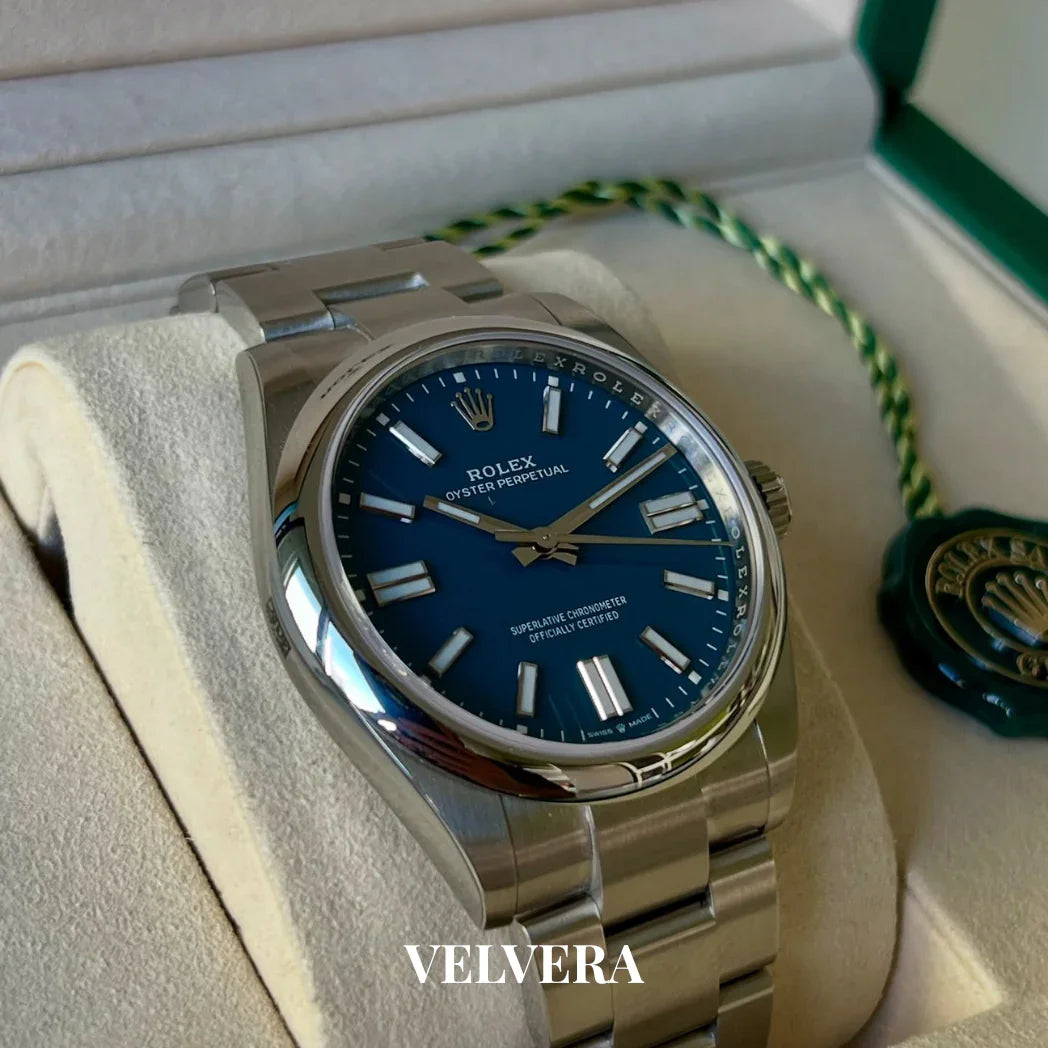 Montre Homme - Oyster Perpetual Blue