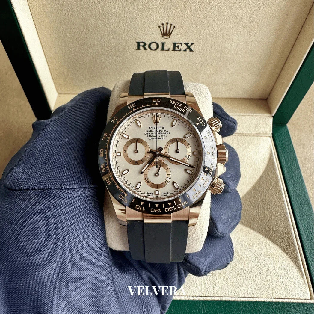 Montre Homme - Daytona Oysterflex Ivory