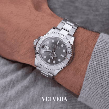 Montre Homme - Yacht-Master Gris - VELVERA