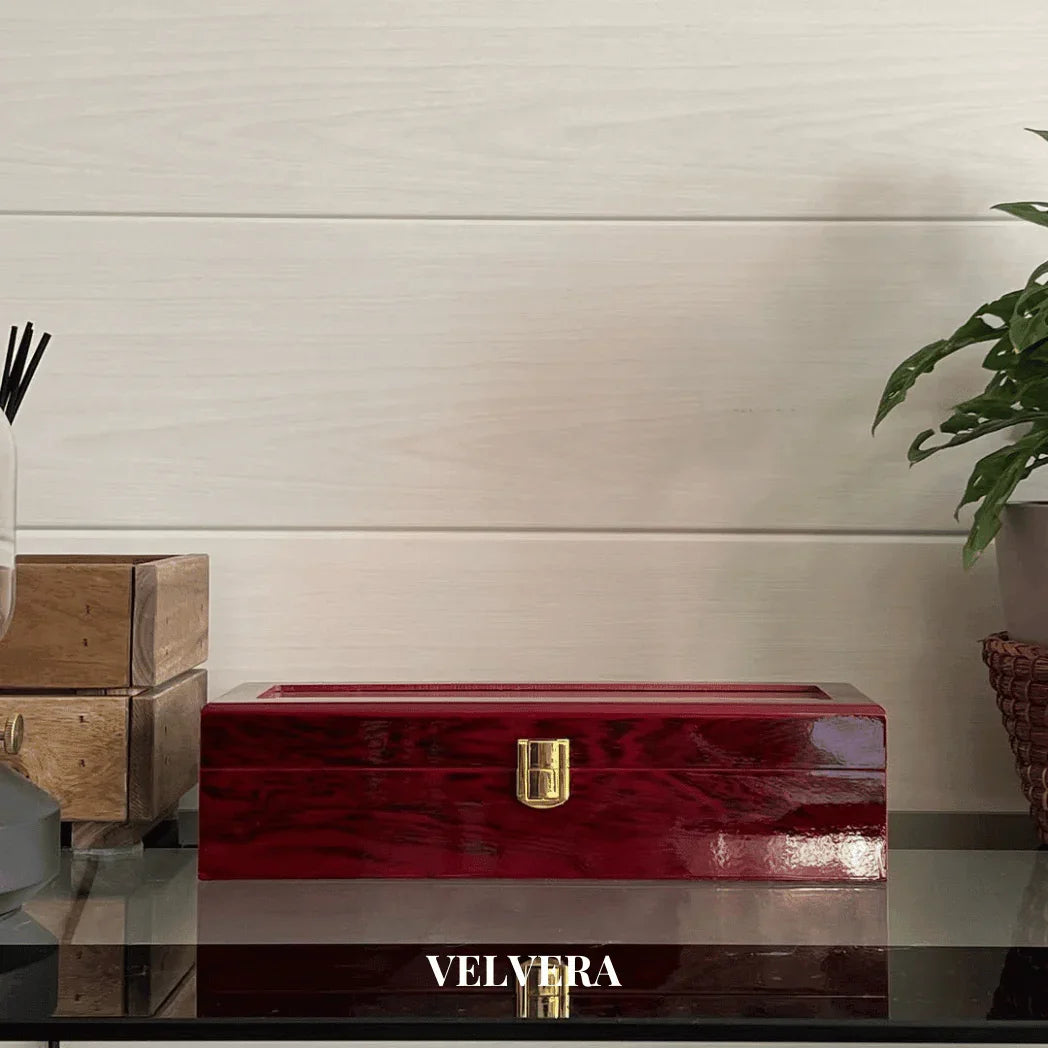 Écrin Velvera - Bois Rouge - Ma boutique