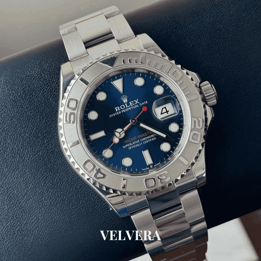 Montre Homme - Yacht-Master Bleu - VELVERA