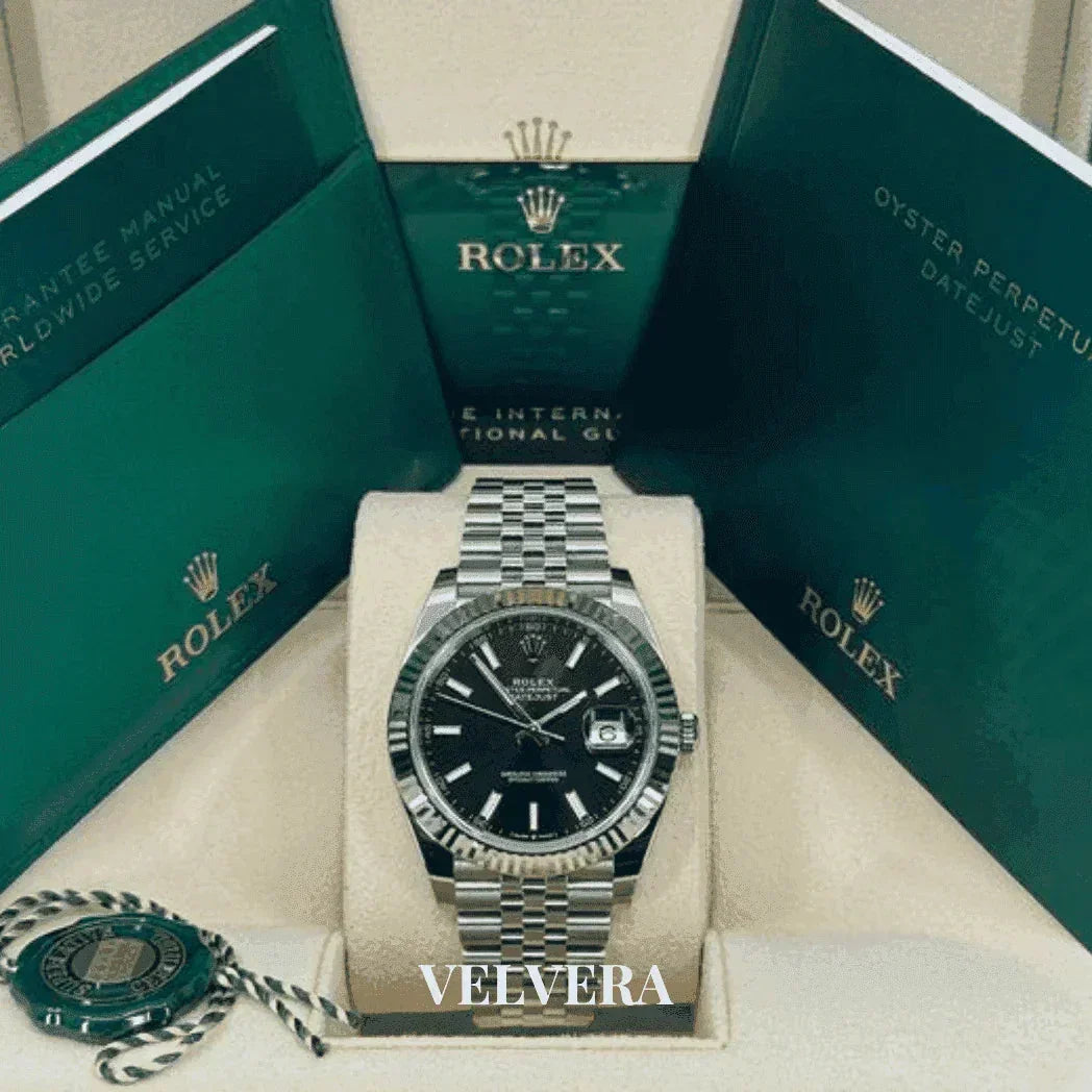 Montre Homme - Datejust 41 Noir - VELVERA