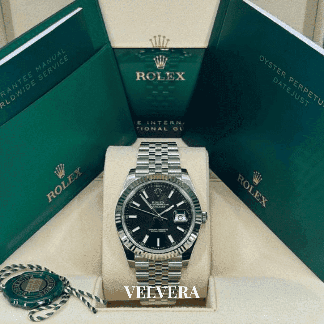 Montre Homme - Datejust 41 Noir - VELVERA