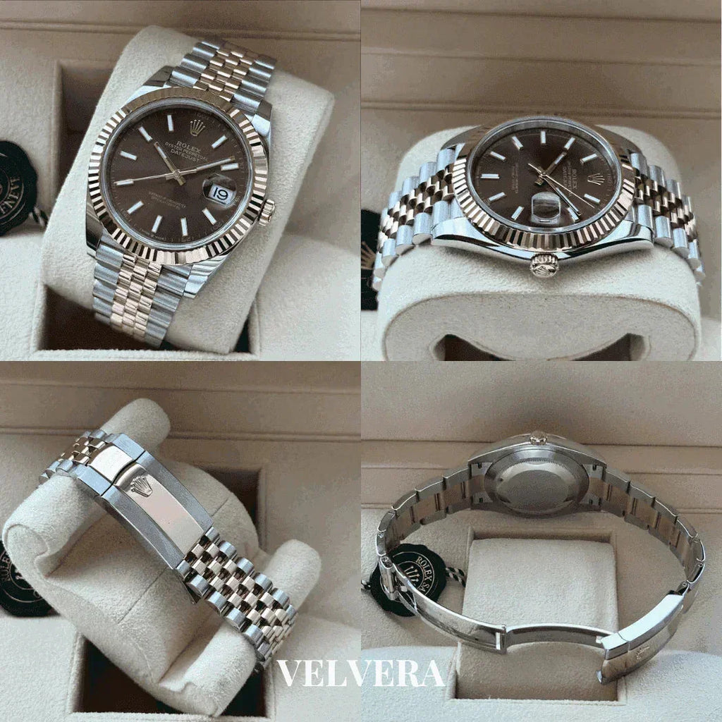 Montre Homme - Datejust chocolat - Ma boutique