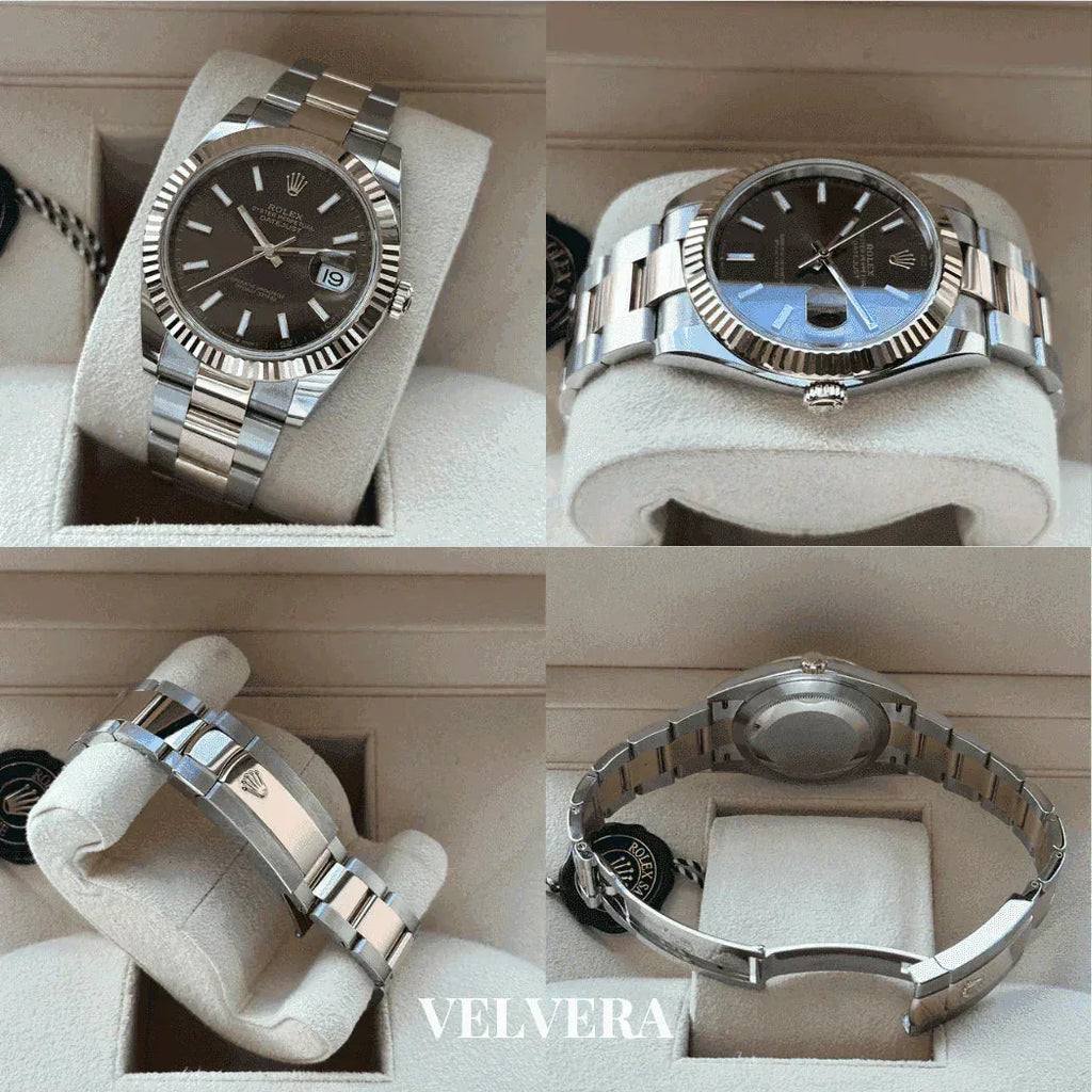 Montre Homme - Datejust chocolat - Ma boutique