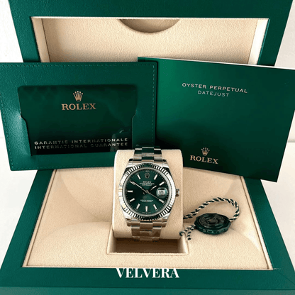 Montre homme - Datejust green dial