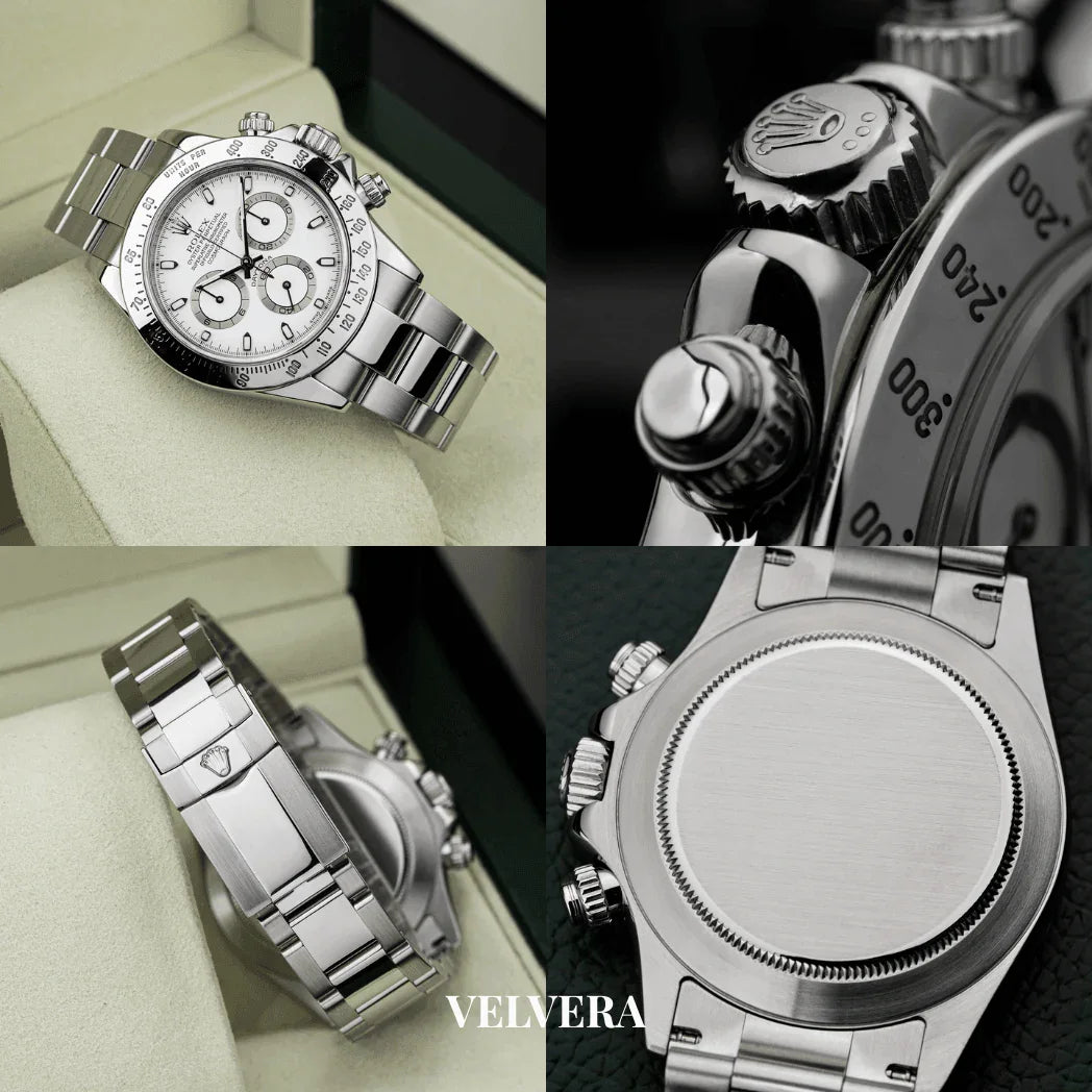 Montre Homme - Daytona White Steel