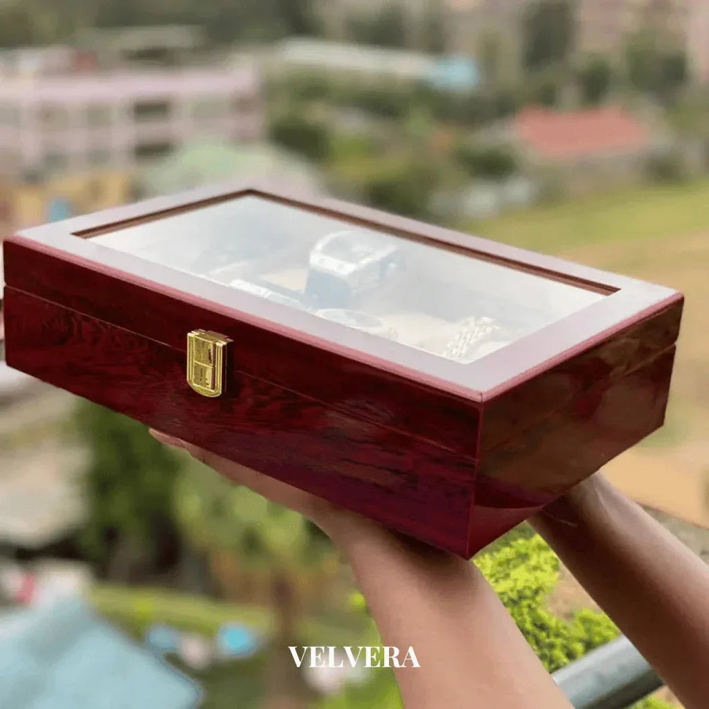 Écrin Velvera - Bois Rouge - Ma boutique