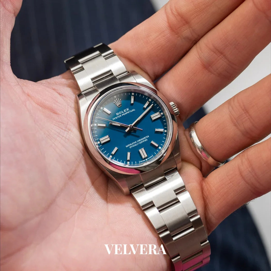 Montre Homme - Oyster Perpetual Blue