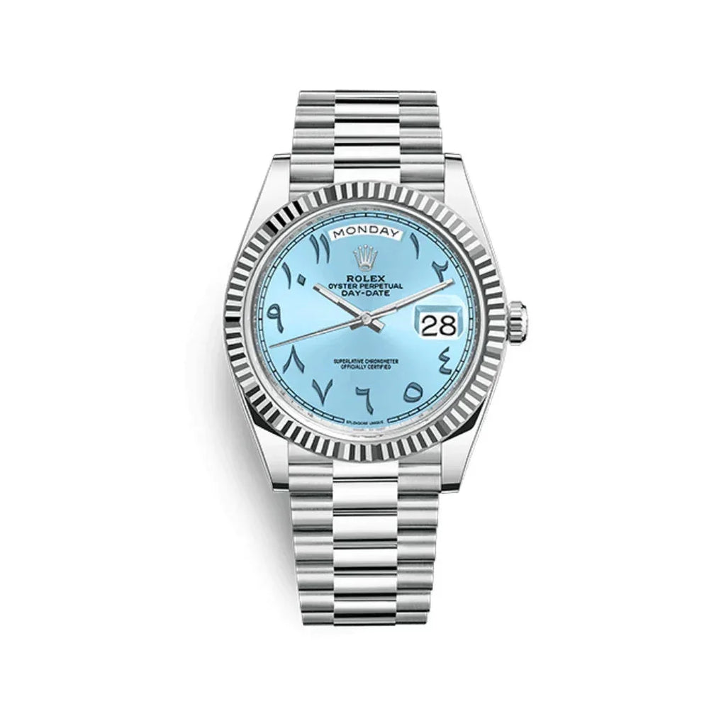 Montre Homme - Day-Date Arabic Blue Dial - Ma boutique