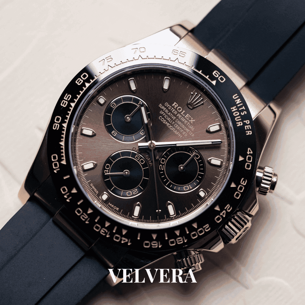 Montre Homme - Daytona Oysterflex Chocolate Dial - VELVERA