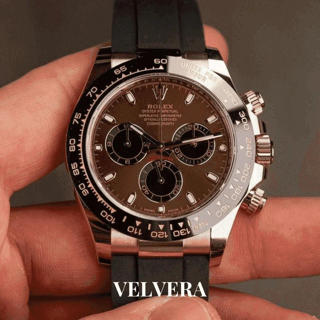 Montre Homme - Daytona Oysterflex Chocolate Dial - VELVERA