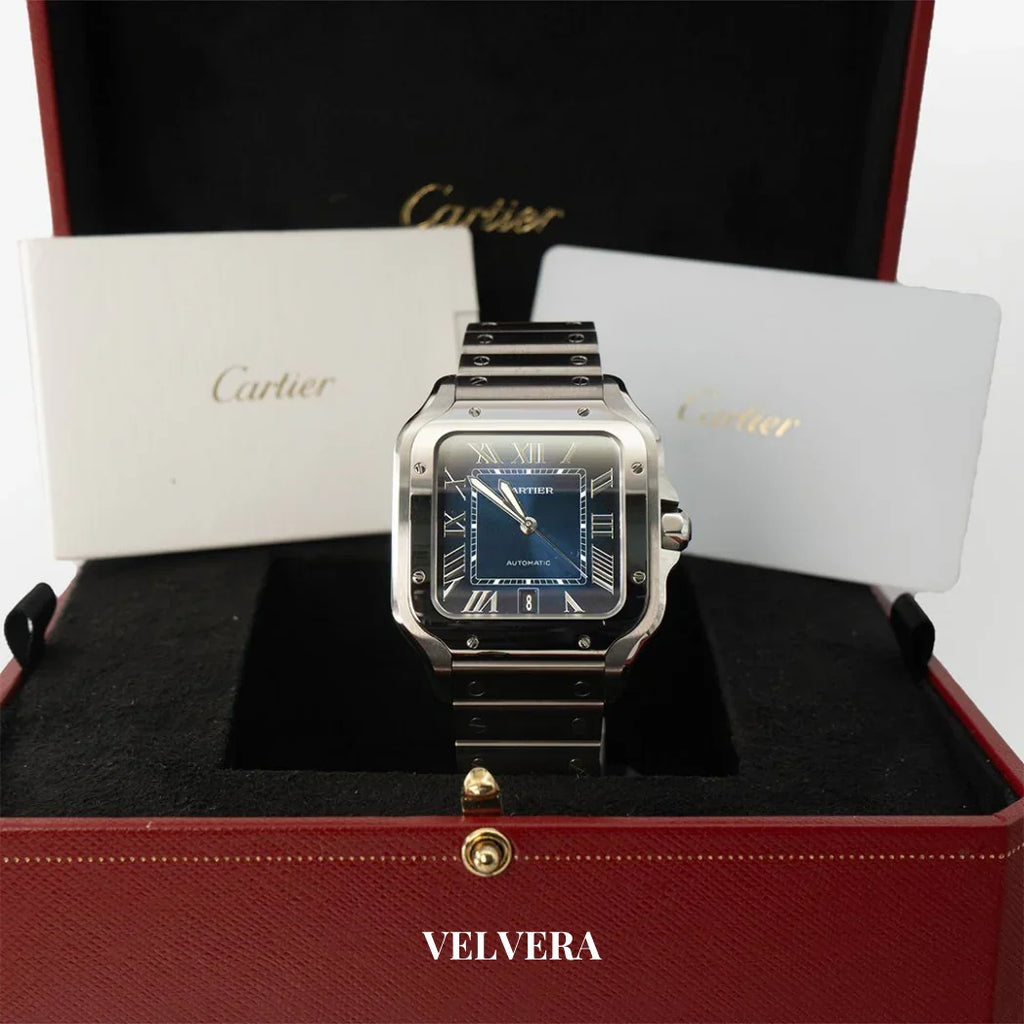 Montre Homme - Santos Blue Dial