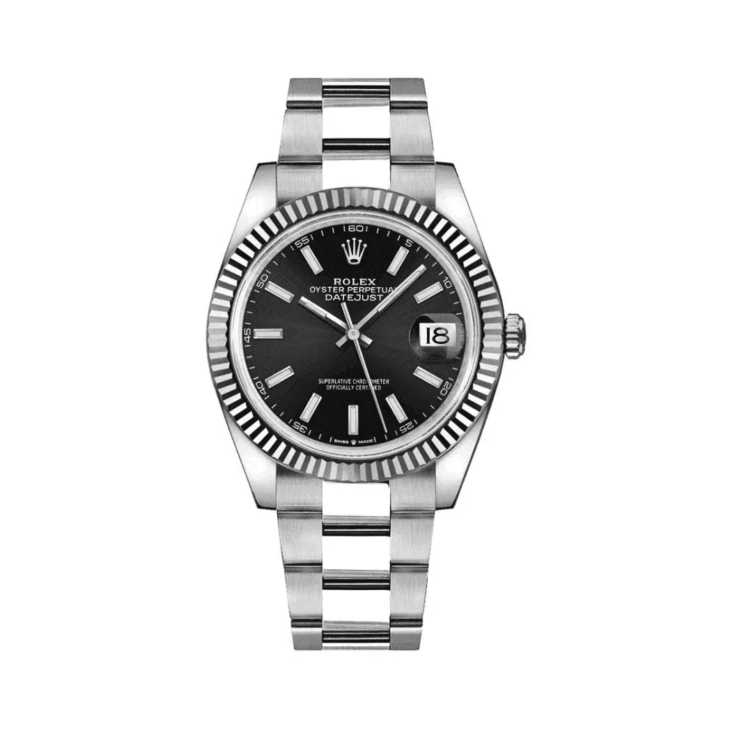 Montre Homme - Datejust 41 Noir - VELVERA