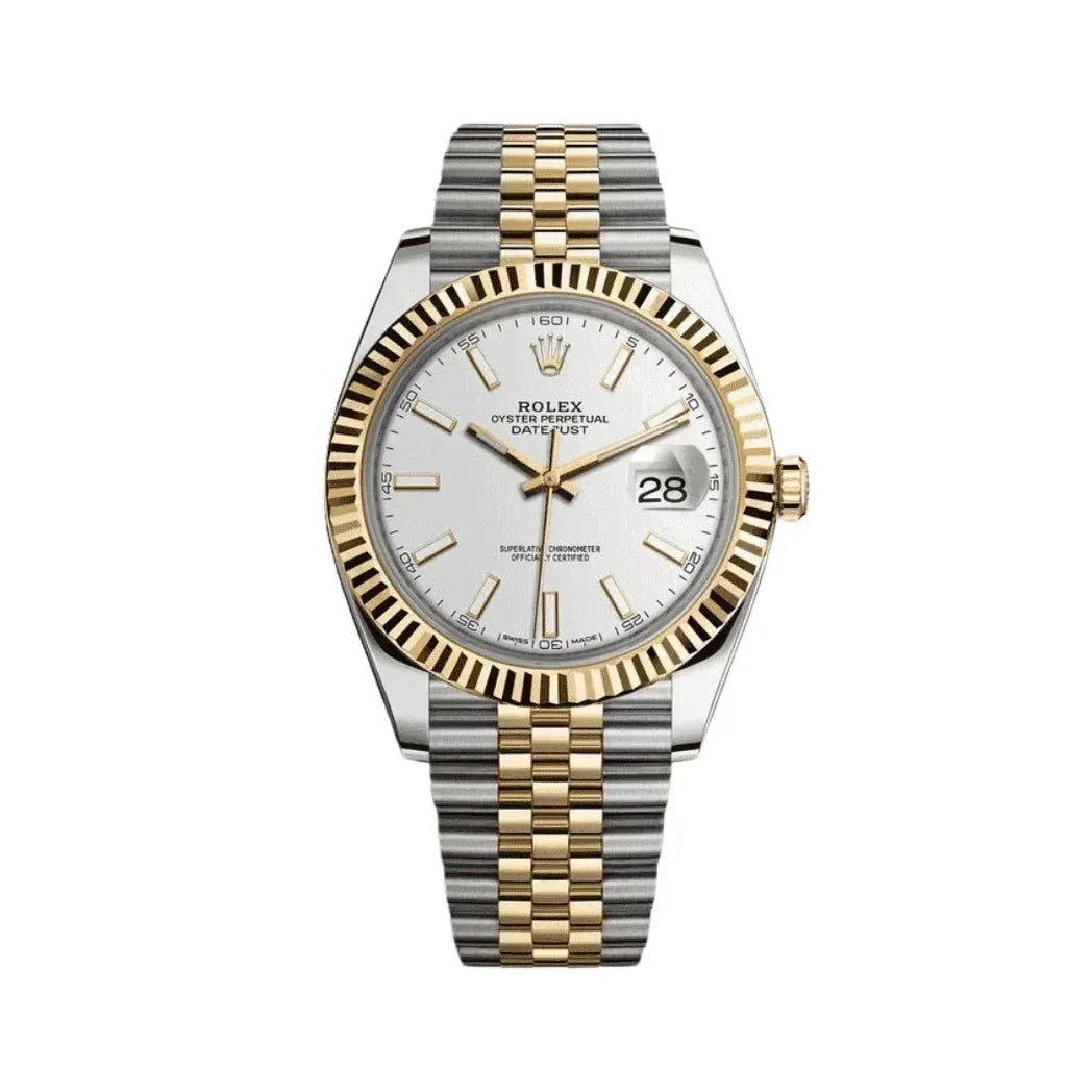 Montre Homme - Datejust Acier & Or 41 - VELVERA