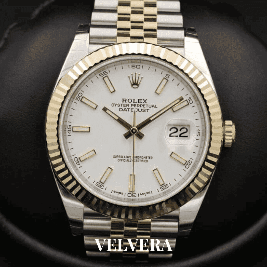 Montre Homme - Datejust Acier & Or 41 - VELVERA