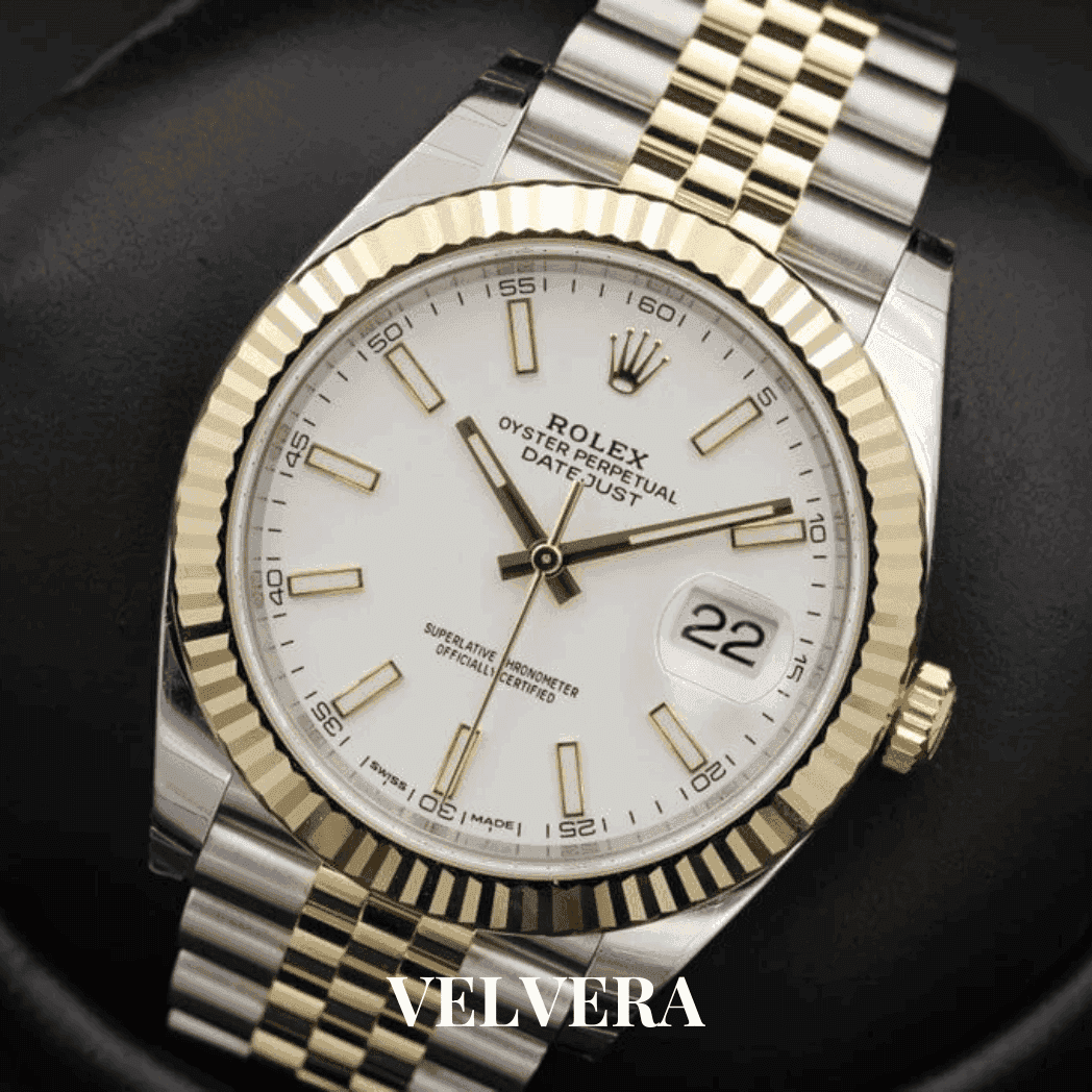 Montre Homme - Datejust Acier & Or 41 - VELVERA