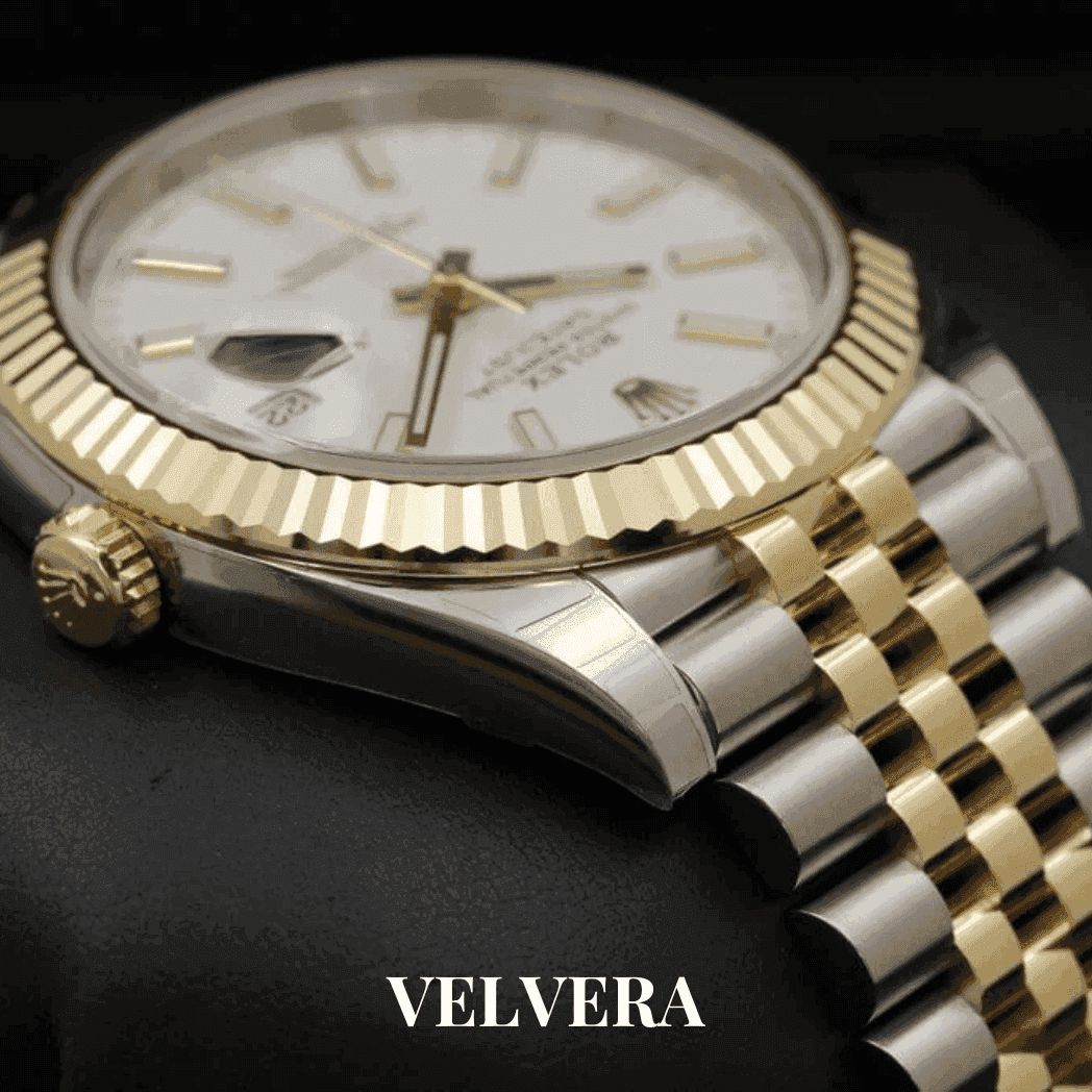 Montre Homme - Datejust Acier & Or 41 - VELVERA