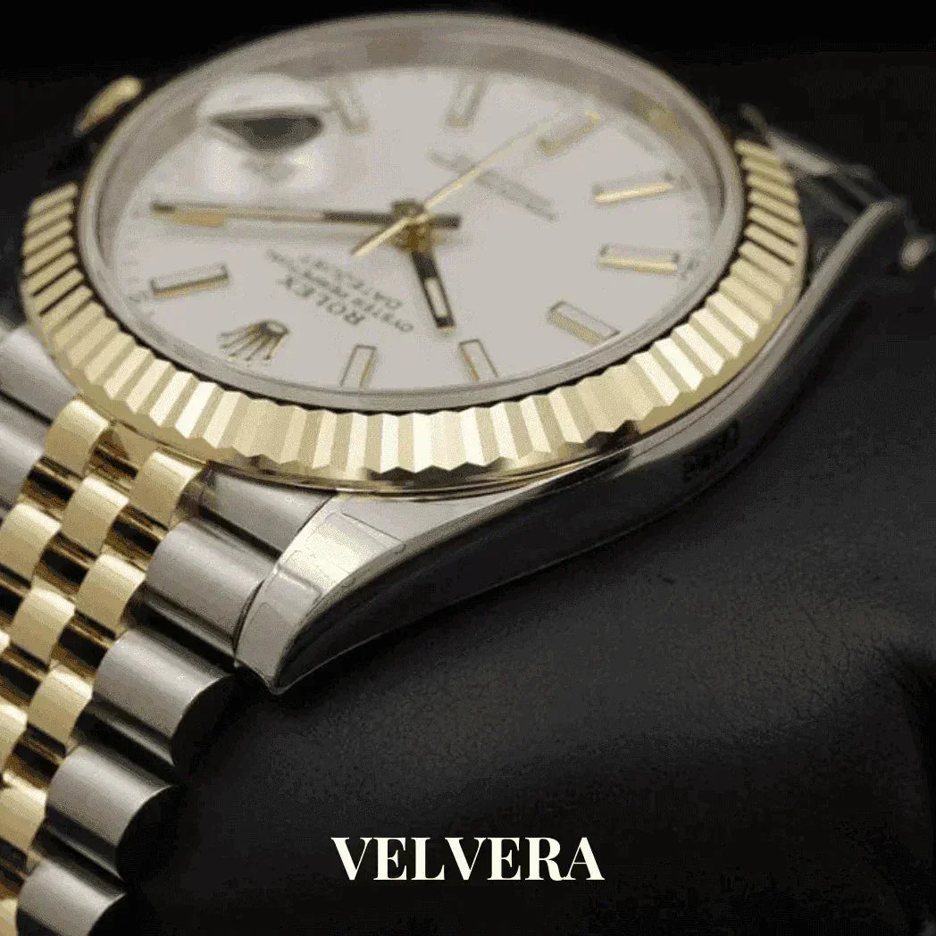 Montre Homme - Datejust Acier & Or 41 - VELVERA