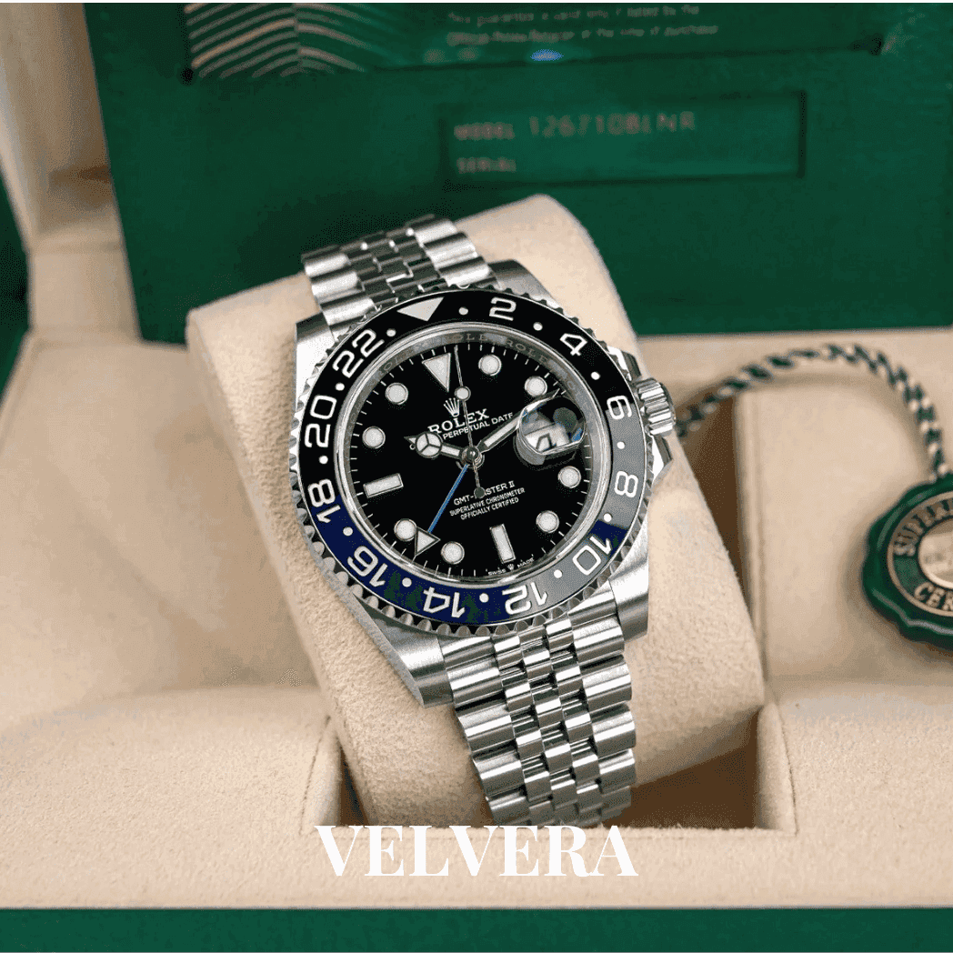 Montre Homme - GMT-Master II "BATMAN" - VELVERA