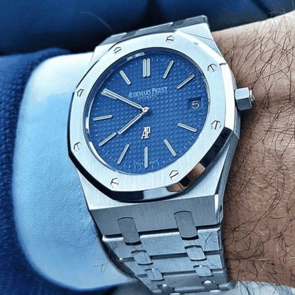 Montre Homme AP Royal Oak - Bleu 41 mm - VELVERA