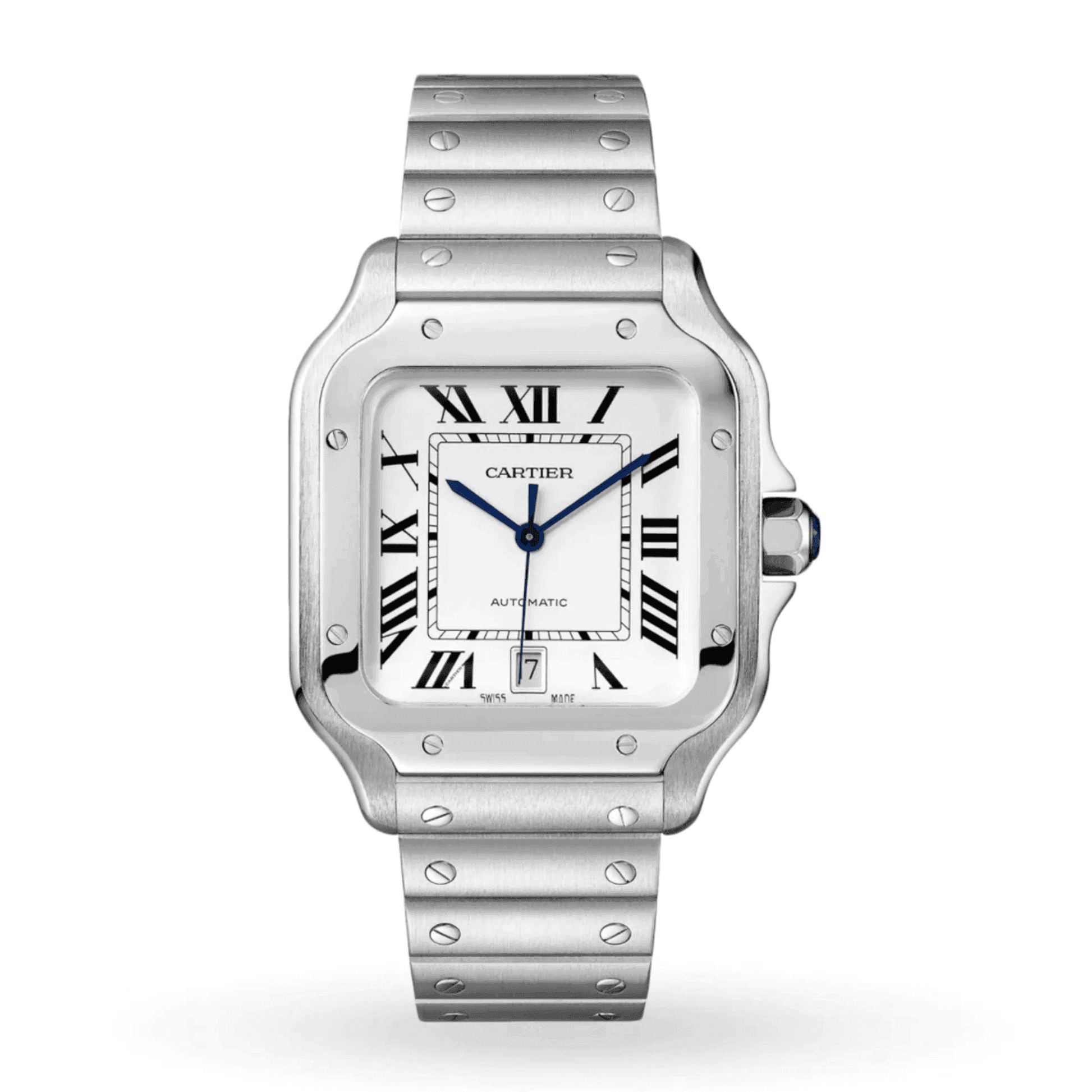 Montre Homme - Cart Santos Blanc - VELVERA