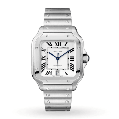 Montre Homme - Cart Santos Blanc - VELVERA