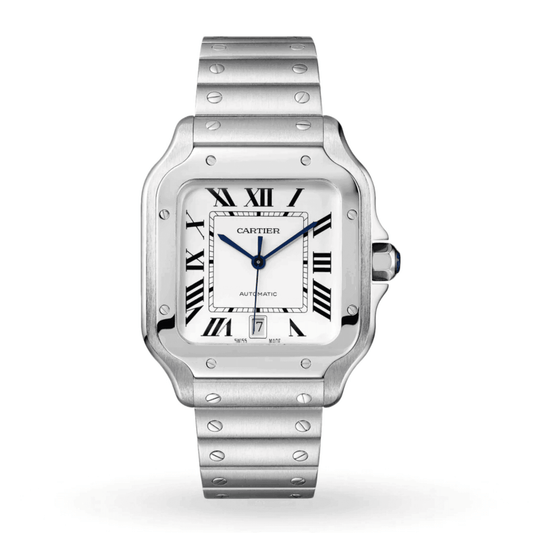 Montre Homme - Cart Santos Blanc - VELVERA